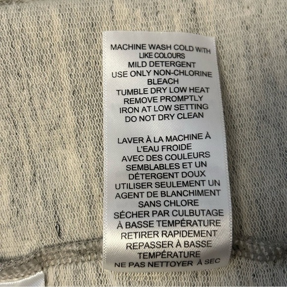 Danskin Women's Wrap Cardigan Heathered Grey Cowl Neck Stretch Size Small - Picture 5 of 6